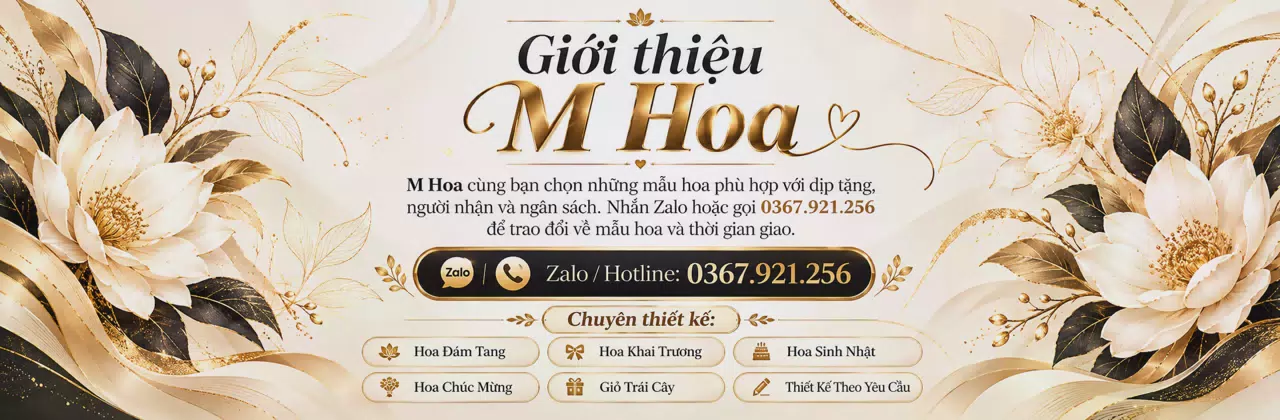 Ảnh bìa Shop hoa tươi Xã Cam An Khánh Hoà - Thêm sắc hoa cho ngày vui